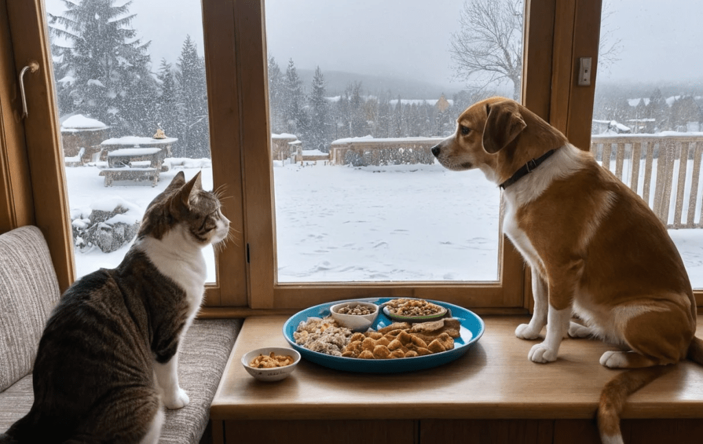 alimentación en invierno