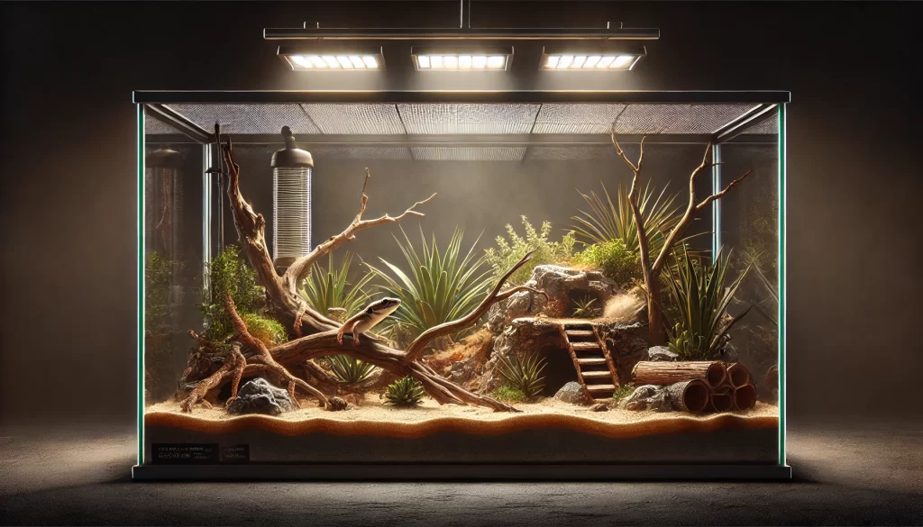 hábitat ideal para reptiles