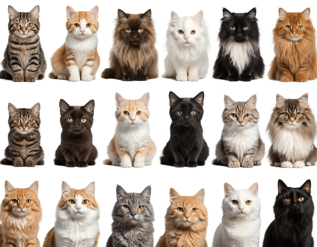 origen de las razas de gatos