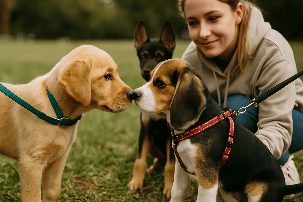 socialización en cachorros