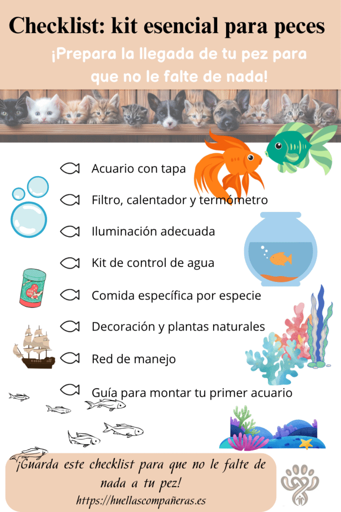 Kit esencial para peces
