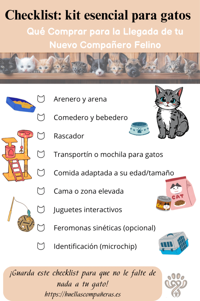 Kit esencial del gato
