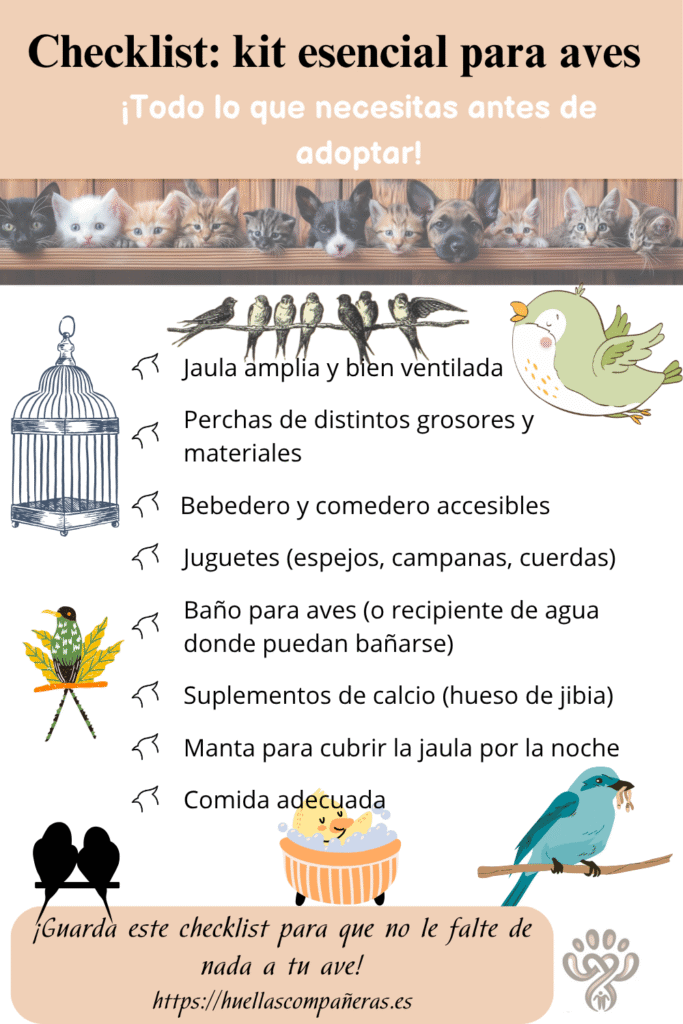 Kit esencial aves