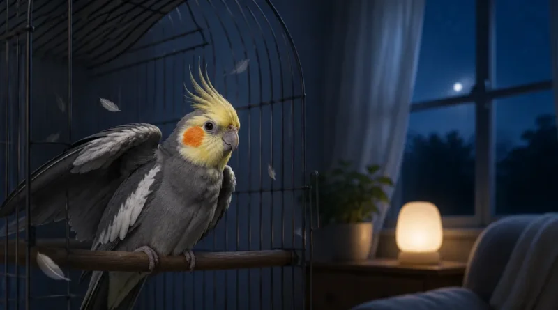 terrores nocturnos en aves